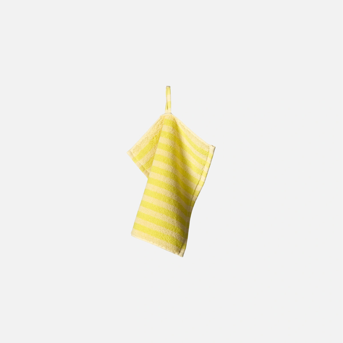 Naram vaskeklud fra Bongusta - Pristine/Neon Yellow