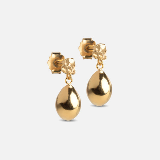 Poe Studs fra Enamel - Forgyldt