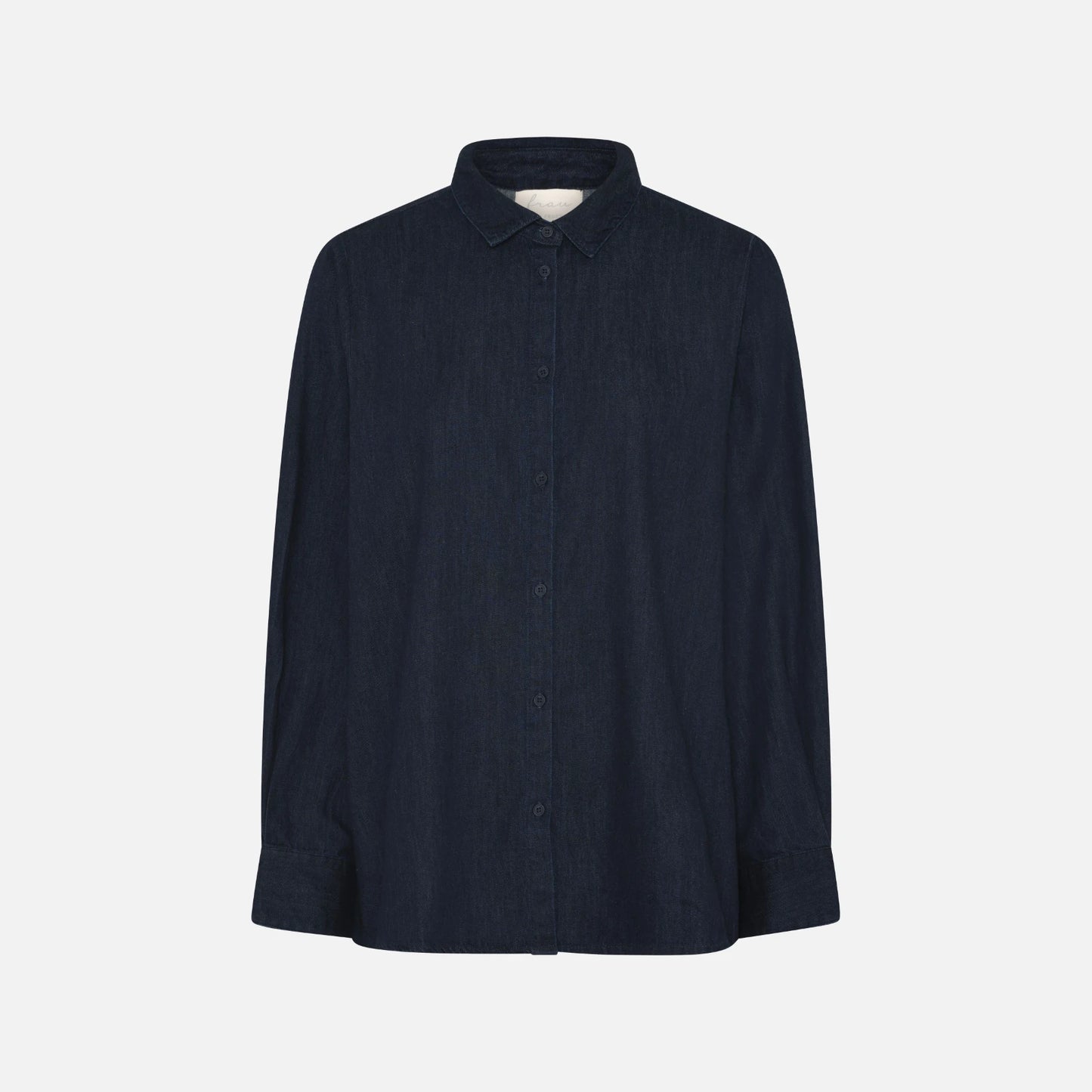 Dhaka Denim Shirt fra Frau - Dark Blue Denim