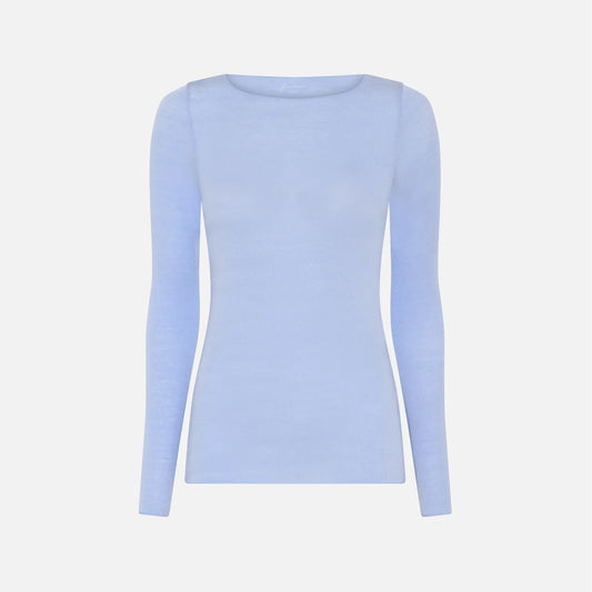 Lima Cashmere Boatneck Top fra Frau - Baby Lavender