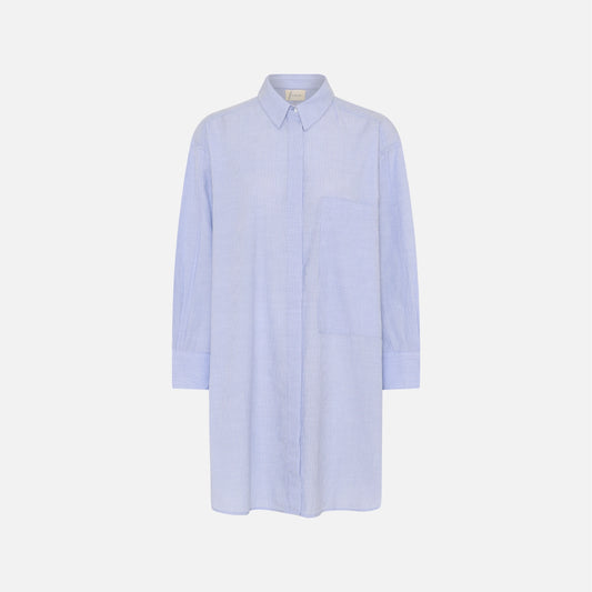 Lyon Long Shirt fra Frau - Baby Lavender Stripe