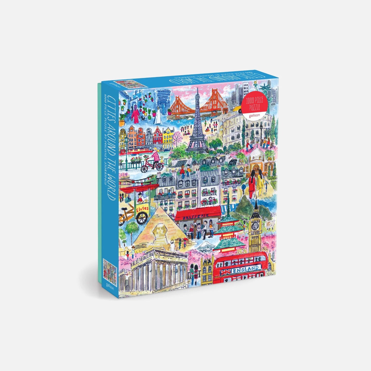 Cities Around the World puslespil - Galison