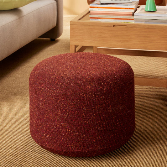 Marshmellow Pouf Small Red - Hübsch - Stue