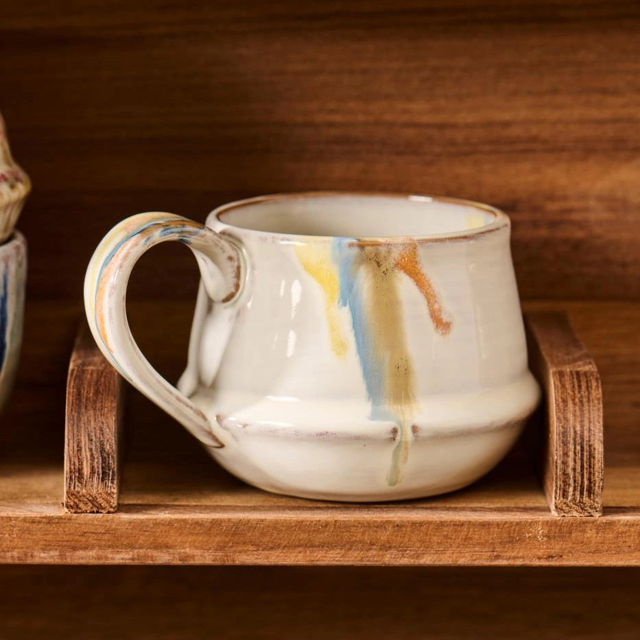 Kalmar Krus med Hank fra Ib Laursen - Flerfarvede Striber - På reol