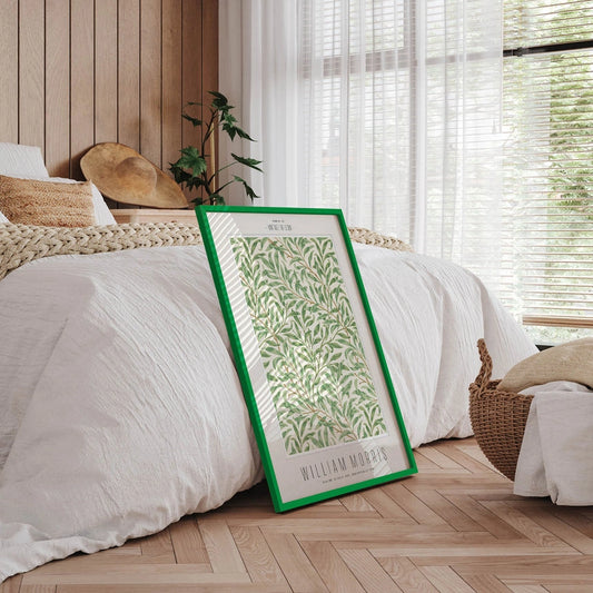 Nordic Line ramme Green fra Incado i soveværelse