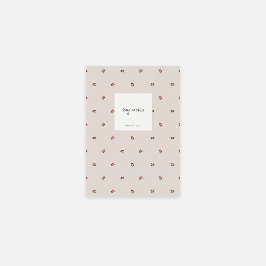 Cherries Mini Notebook fra Kartotek