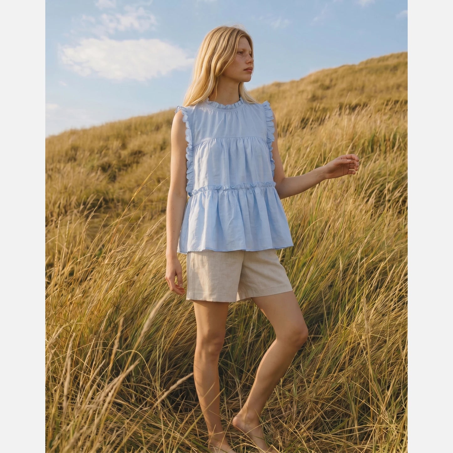 Julie Frill Top