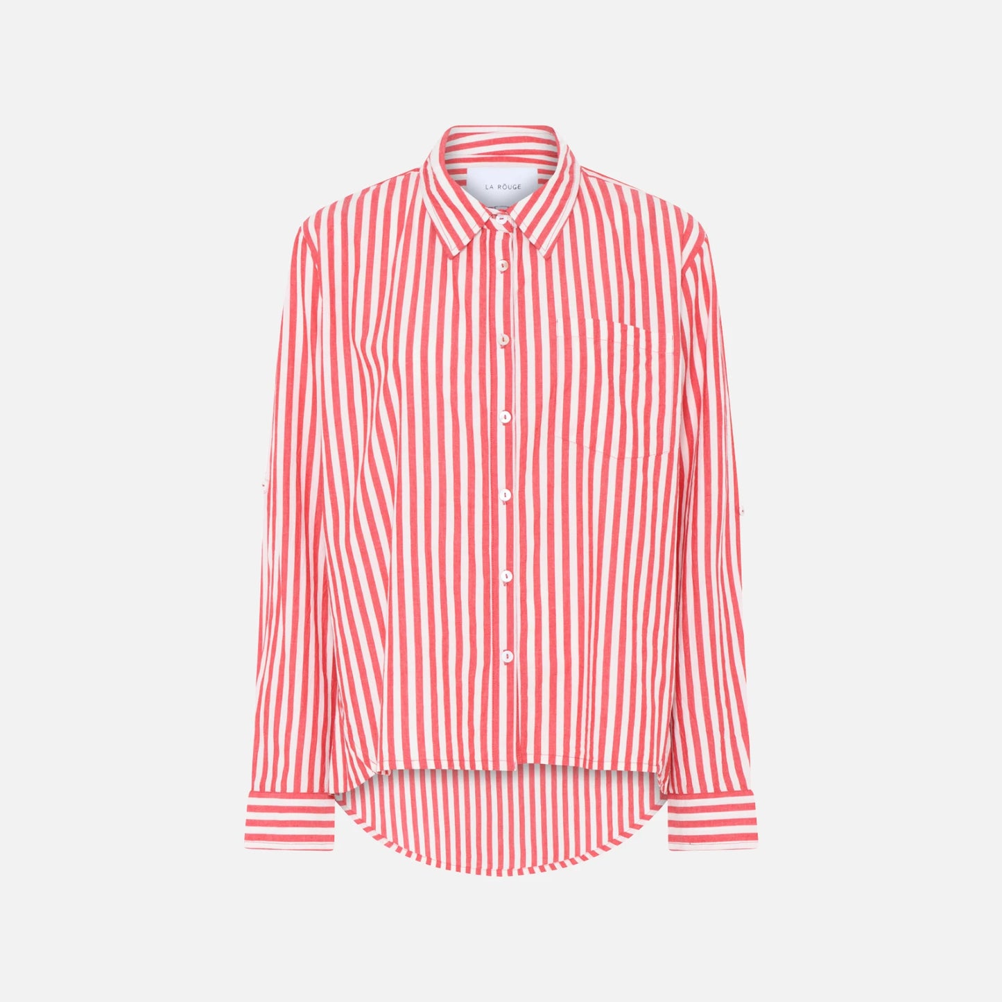 Pernille Shirt - La Rouge - Red/White Stripe
