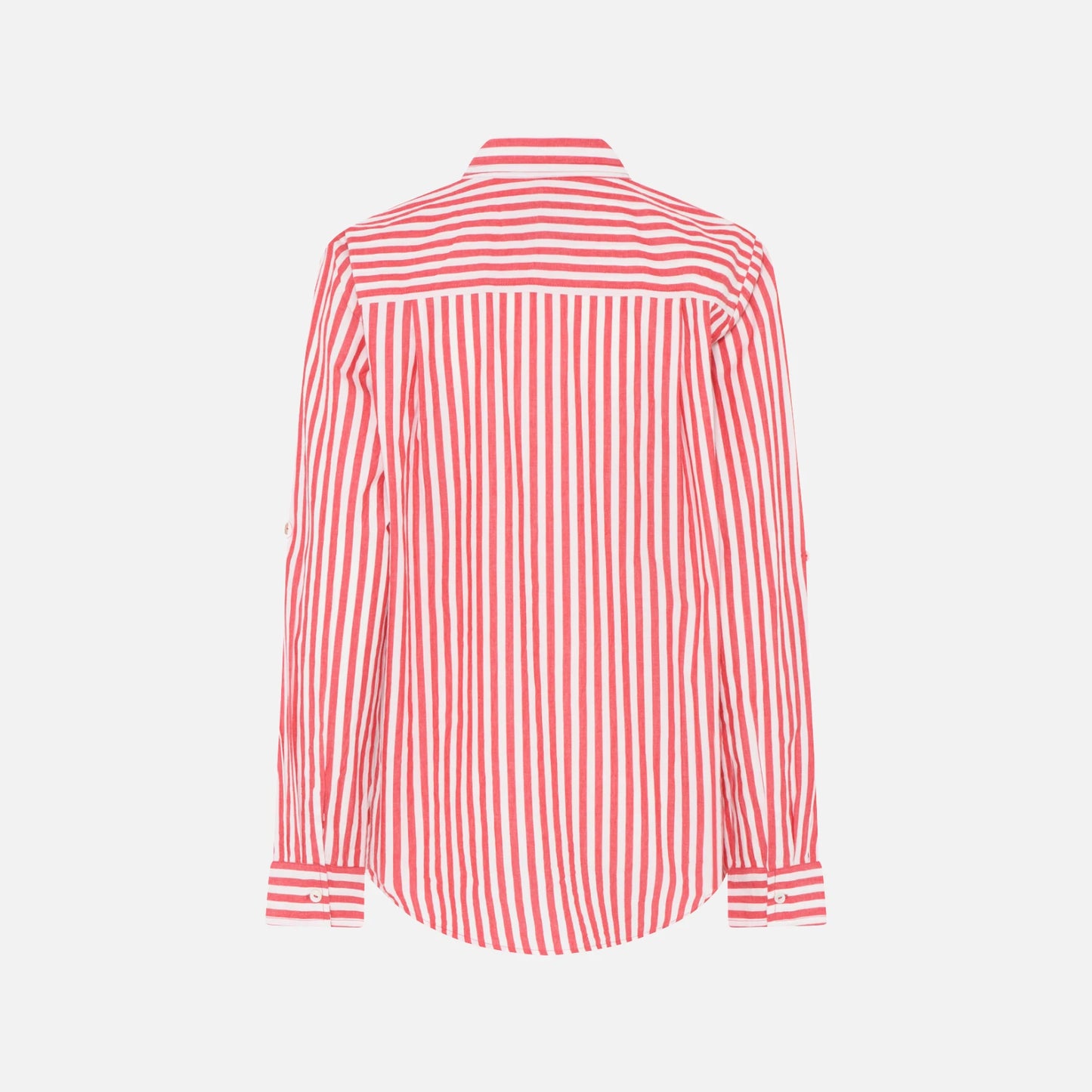 Pernille Shirt - La Rouge - Red/White Stripe - Ryg