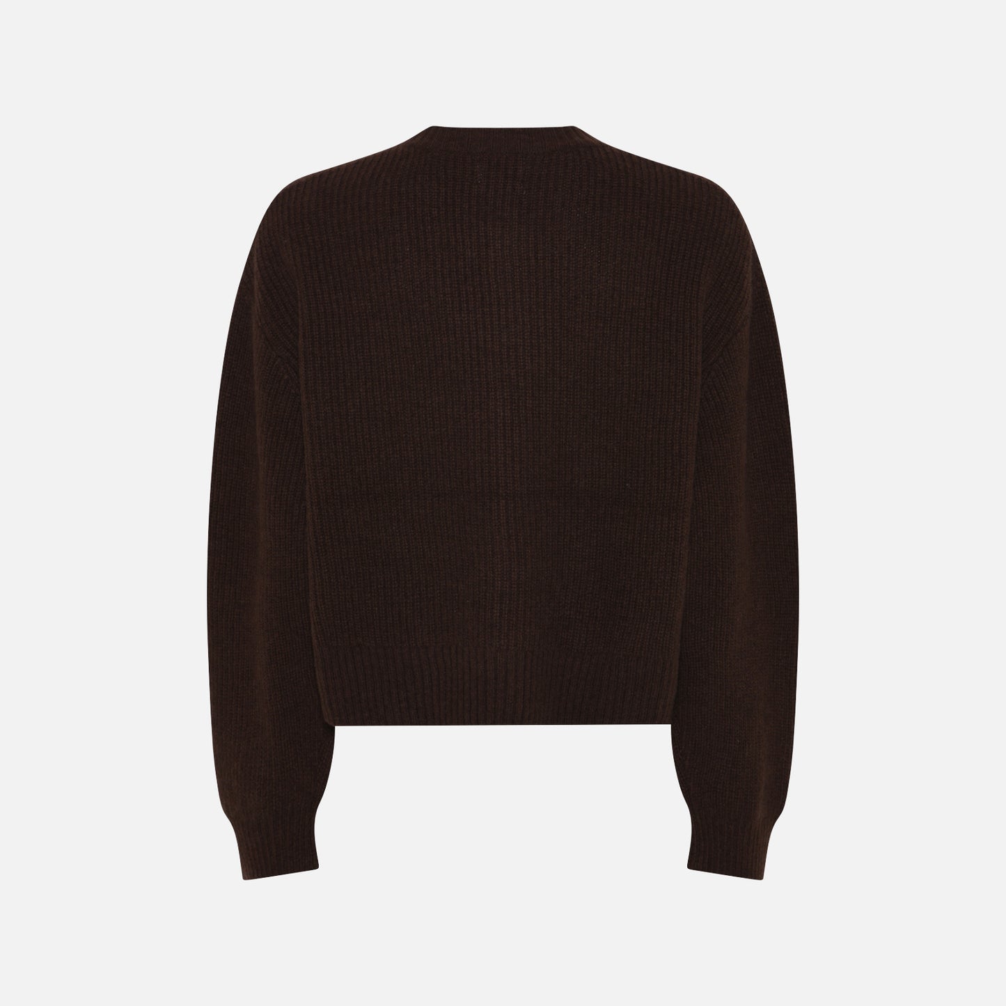 Sisse Cardigan fra La Rouge - Dark Brown - Fra ryggen