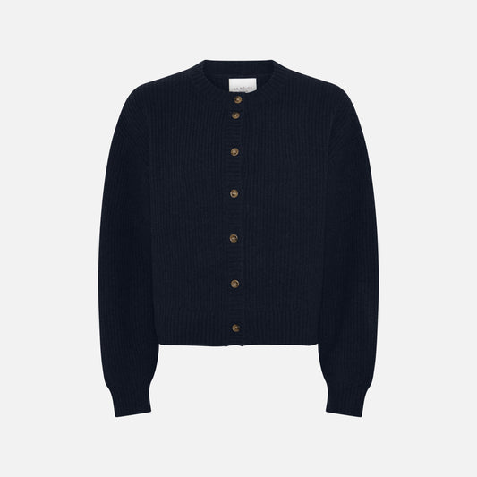 Sisse Cardigan fra La Rouge - Navy