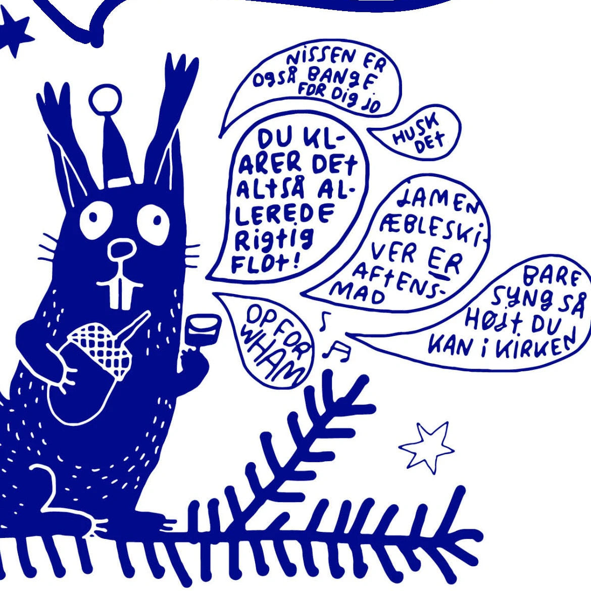 Line Jensen Kalenderlys 2025 - Detalje