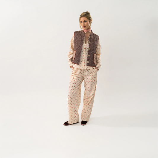 CairoLL Vest - Lolly's Laundry - Flower Print - Model