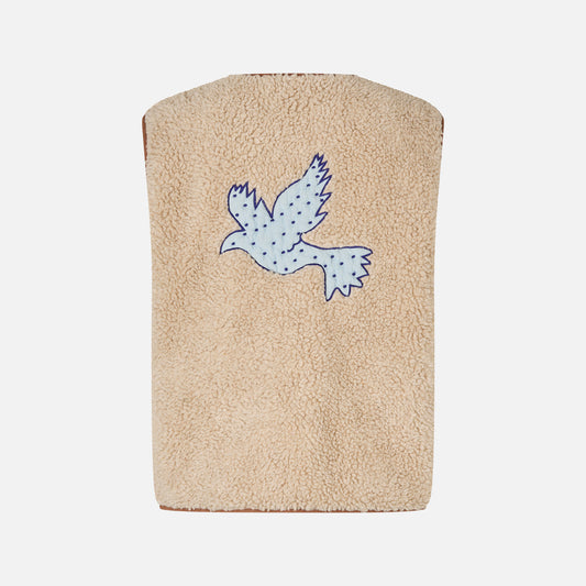 JaceLL Teddy Vest fra Lolly's Laundry - Rust - Ryg