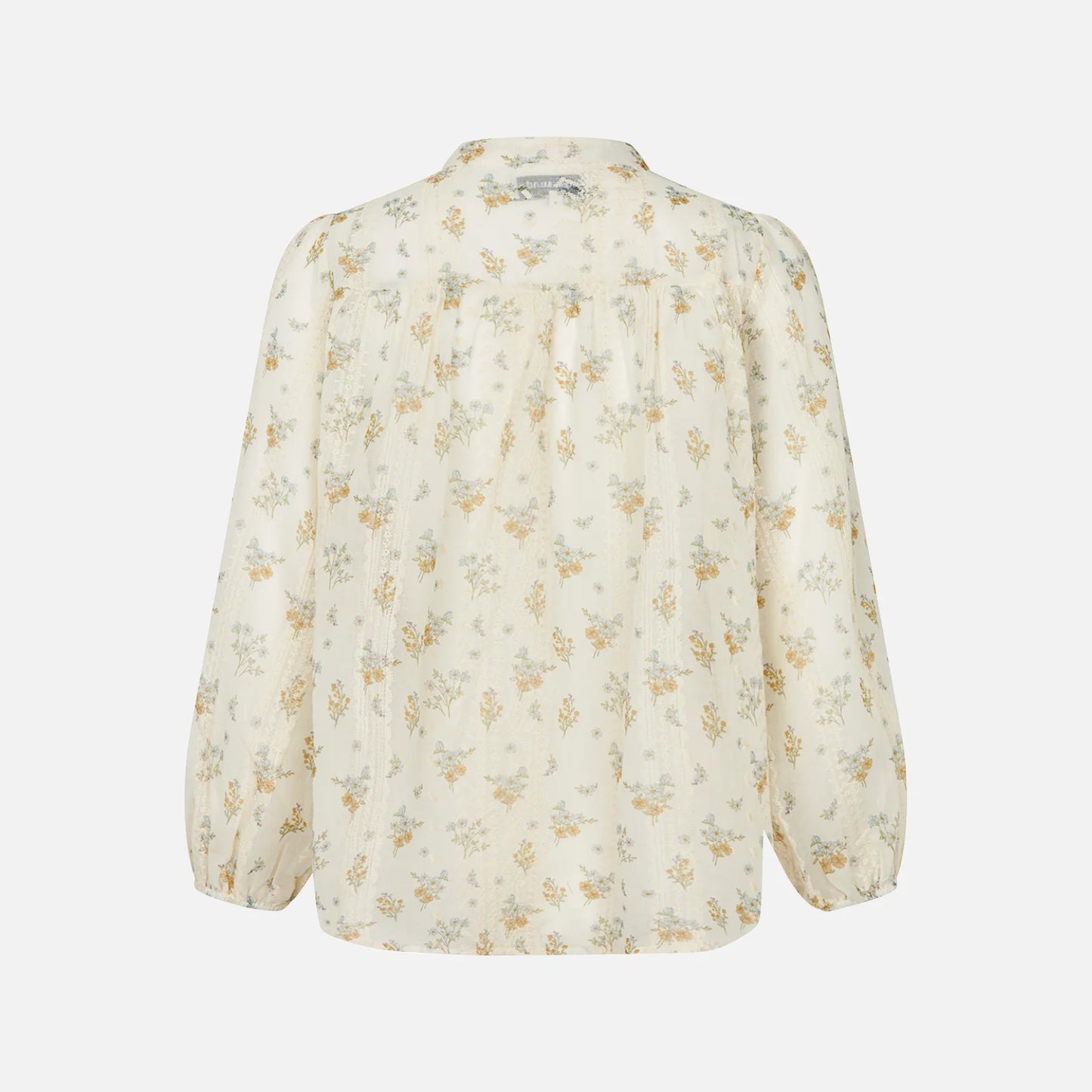 JuneLL Shirt fra Lolly's Laundry - Creme - Set fra ryggen