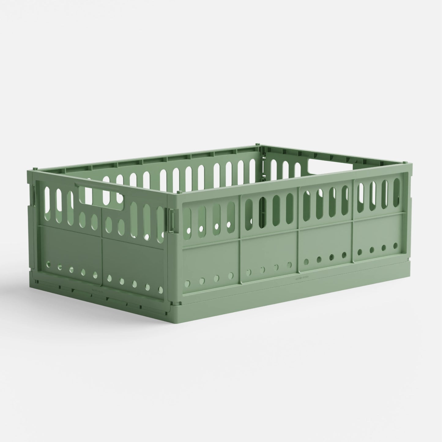 Made Crate Maxi foldekasse - Green Bean Green