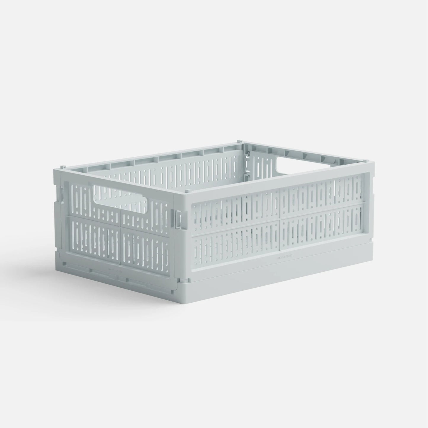 Midi Foldekasse fra Made Crate i Ice Cube Blue