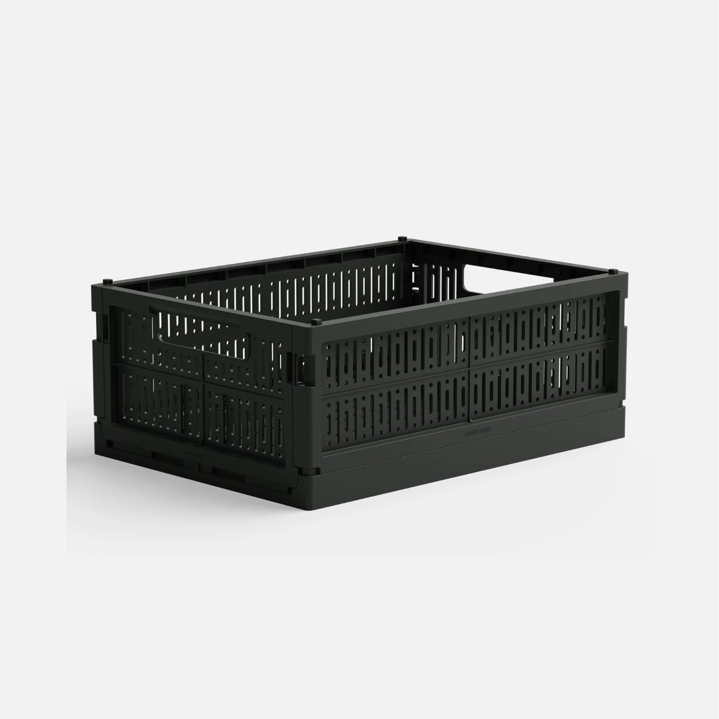 Midi Foldekasse fra Made Crate i Washed Black Sweater