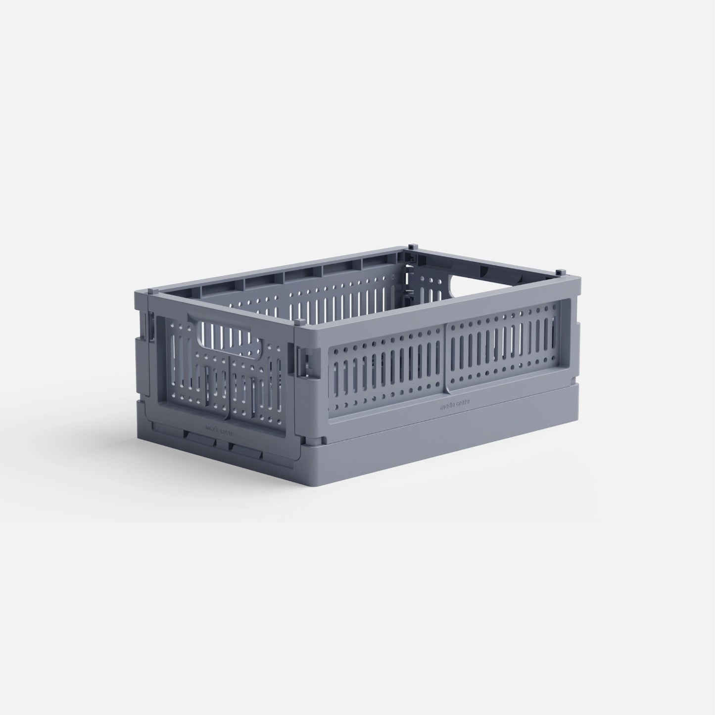Mini foldekasse fra Made Crate i Blue Grey