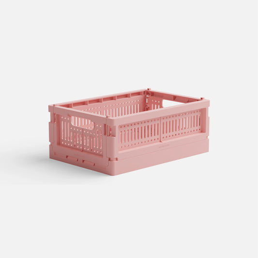 Mini foldekasse fra Made Crate I Candyfloss Pink