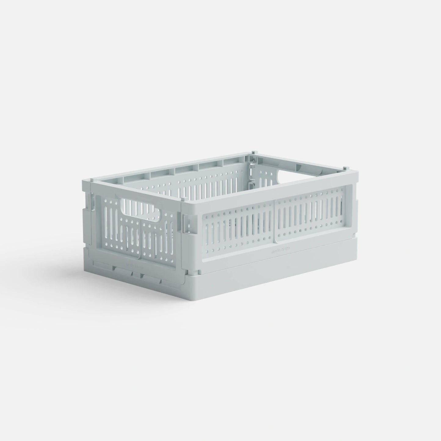 Mini foldekasse fra Made Crate i Ice Cube Blue