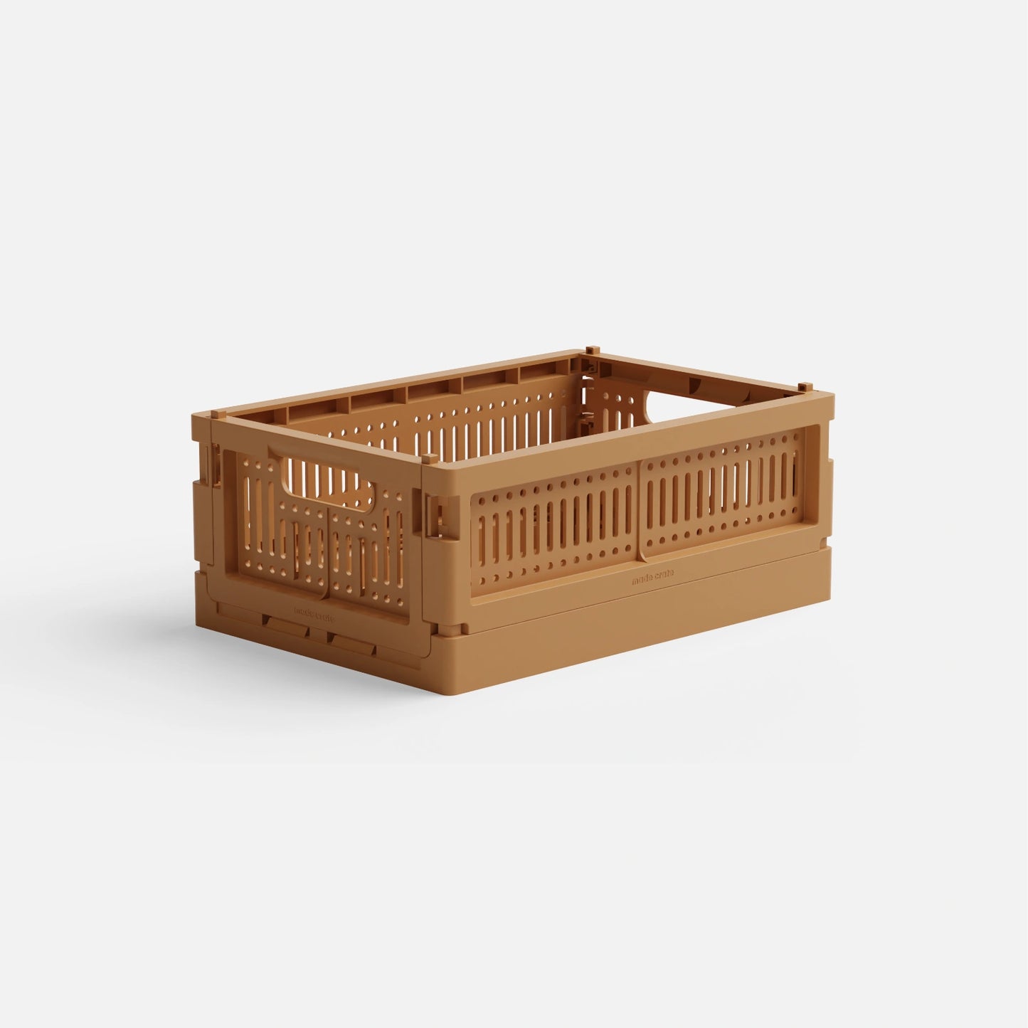 Mini foldekasse fra Made Crate i Toffee
