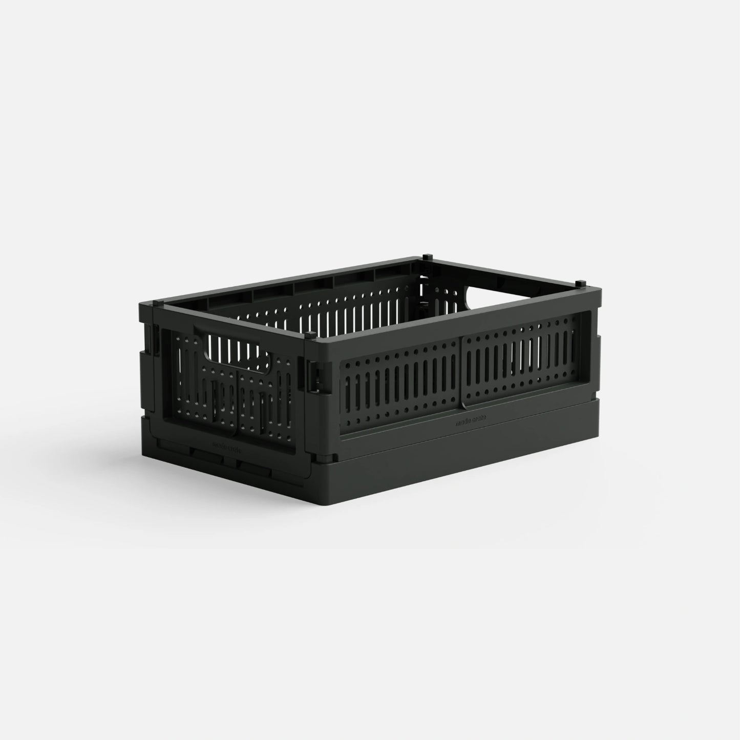Mini foldekasse fra Made Crate i Washed Black Sweater
