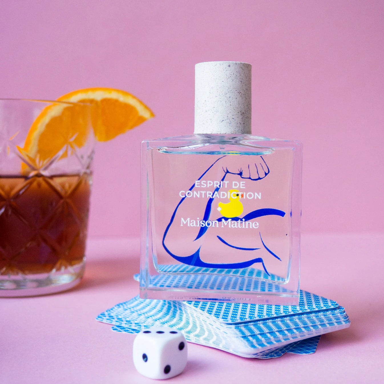 Esprit De Contradiction Eau De Parfum 50 ml - Maison Matine - Miljøfoto spillekort