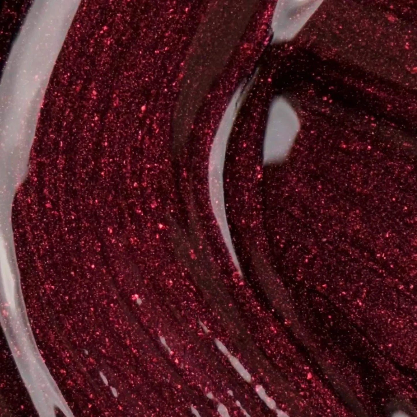 L’Oxygéné Neglelak fra Nailberry - Very Merry Merlot - Detalje af farve