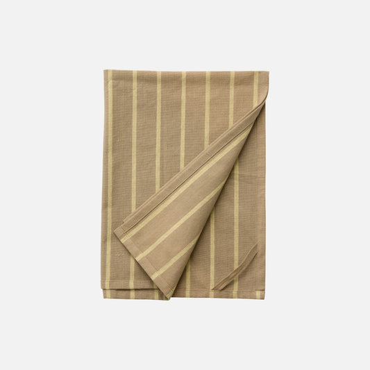 Kinu viskestykke fra Nordal - Gul/Beige