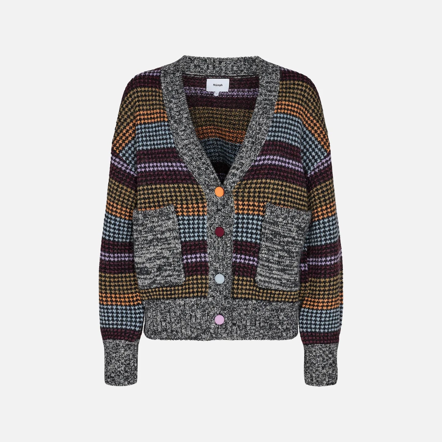 Nubola Cardigan fra Nümph i Blue Fog