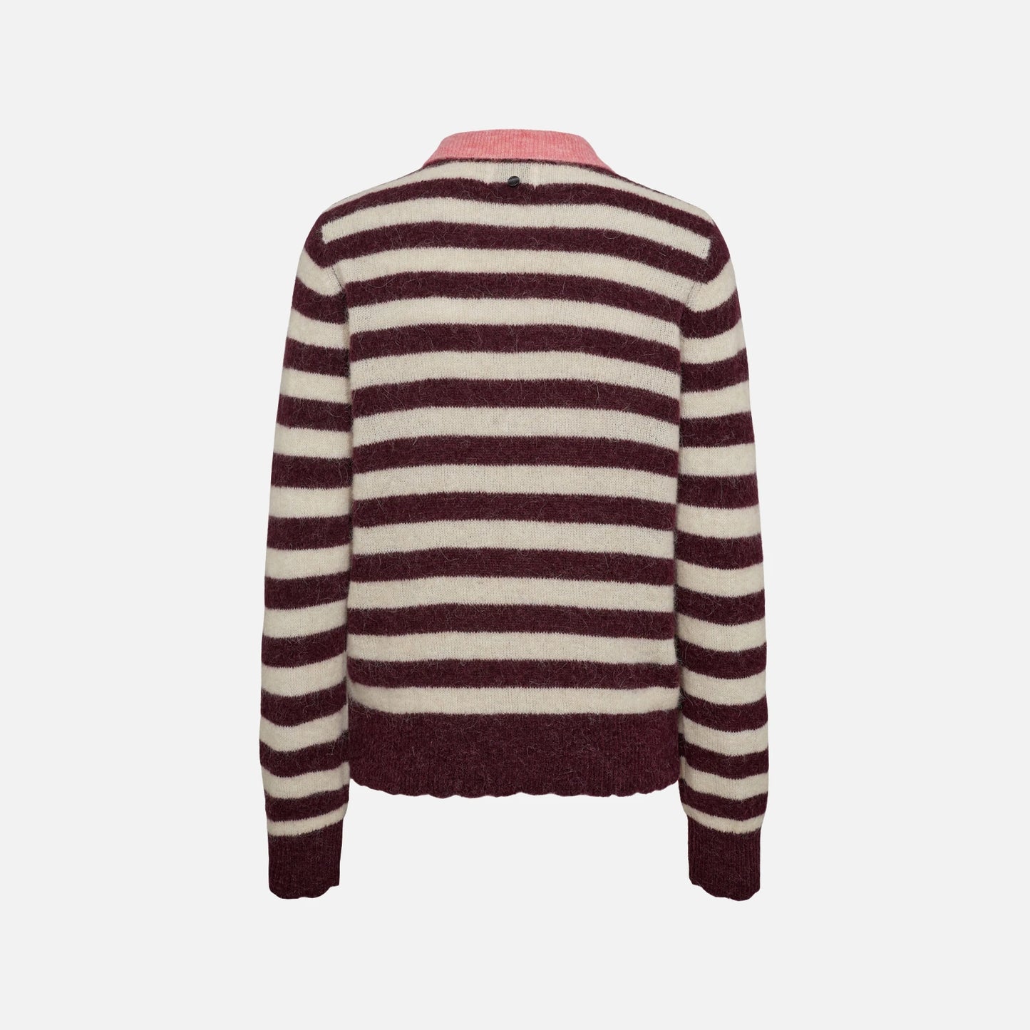 Nuciara Riette Stripe Pullover fra Nümph - Winetasting - Ryg