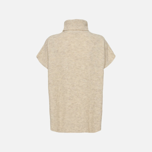 Nuinga Poncho fra Nümph - Gray Morn - Ryg