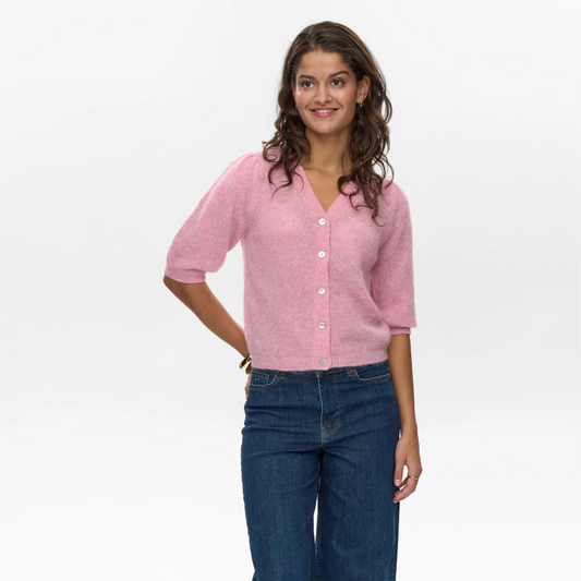 Nulana Cardigan - Nümph - Orchid Smoke - Model