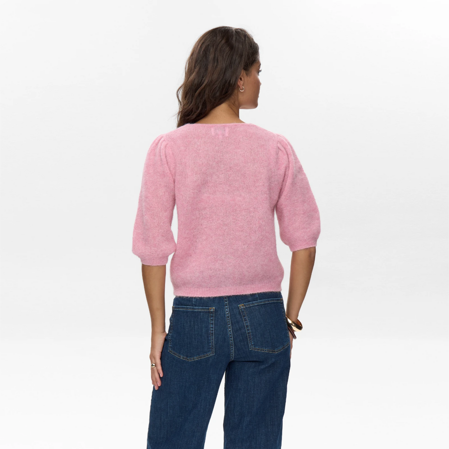 Nulana Cardigan - Nümph - Orchid Smoke - Model ryg