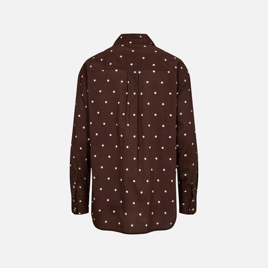 Nutrillo Shirt fra Nümph - Chicory Coffee - Ryg