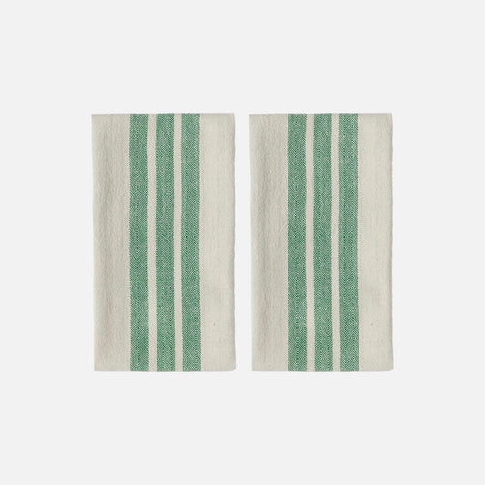 Linu Tea Towel 2-pak fra OYOY Living Design - Green