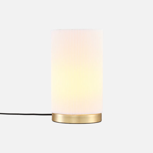 Dora Bordlampe fra PR Home - Hvid - Tændt