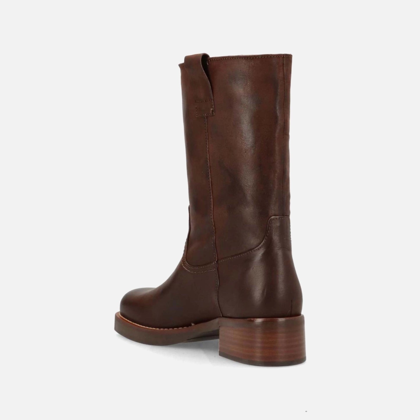 Cameron Støvler fra Phenumb - Brown Leather - Hæl