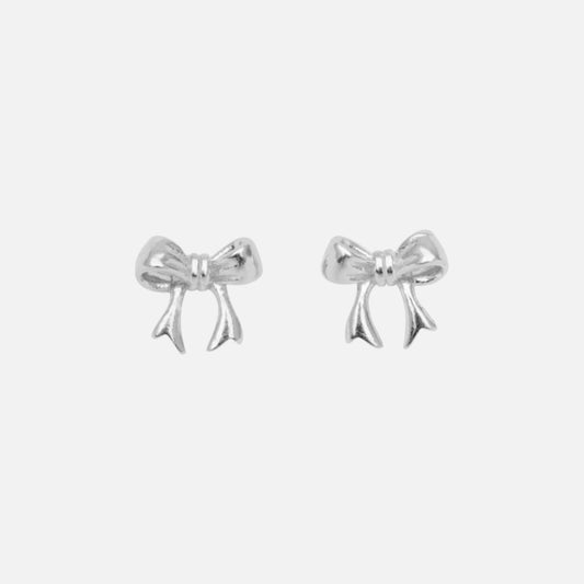 Bow Petite Studs fra Pico - Sølv