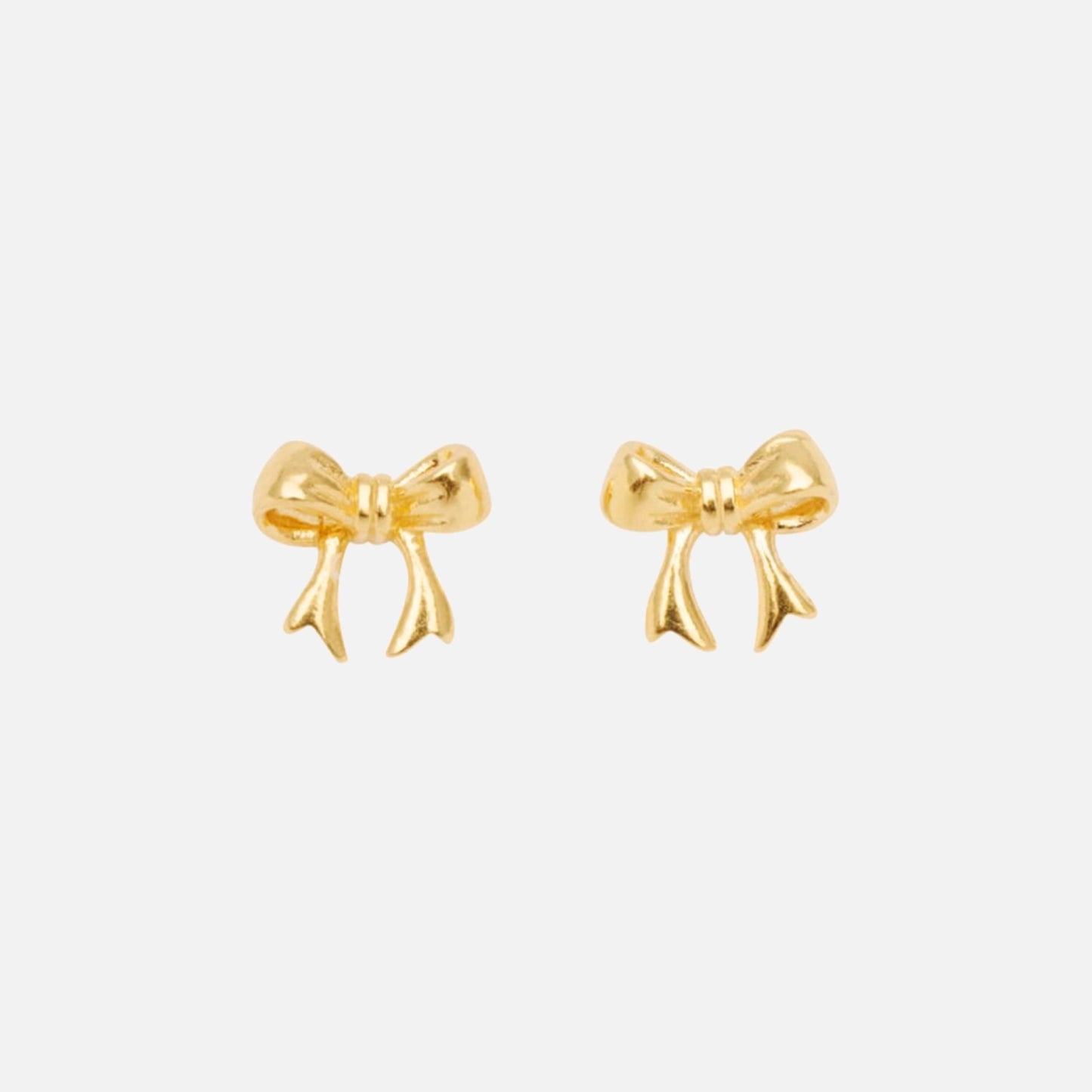 Bow Petite Studs fra Pico - Forgyldt