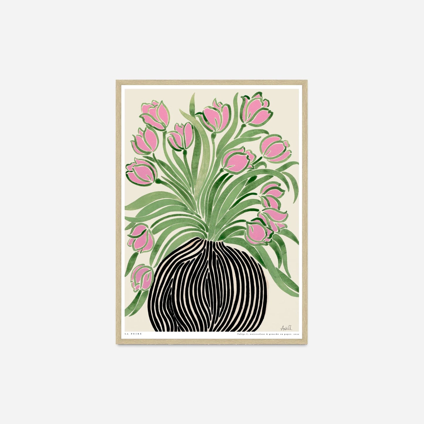 Tulips 1 plakat fra La Poire fra Poster & Frame