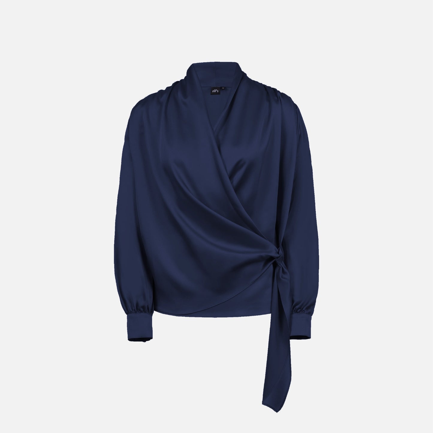 Pomelon Bluse fra Ril's i Navy