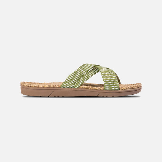 Shangies Sandaler - Women #1 - Green Leaves