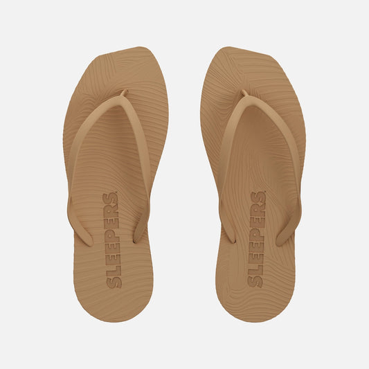 Sleepers Tapered Flip Flop - Sand
