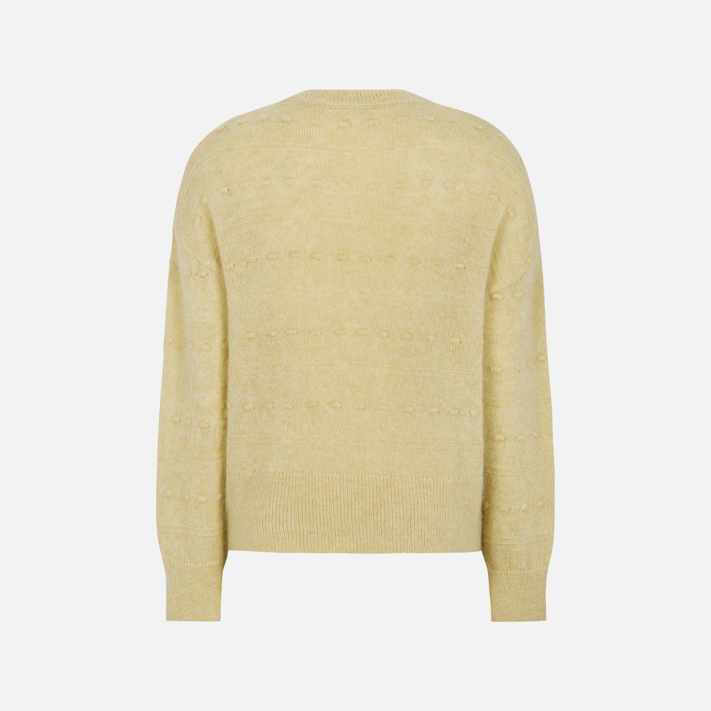 SRElena Knit fra Soft Rebels - Reed Yellow - Ryg