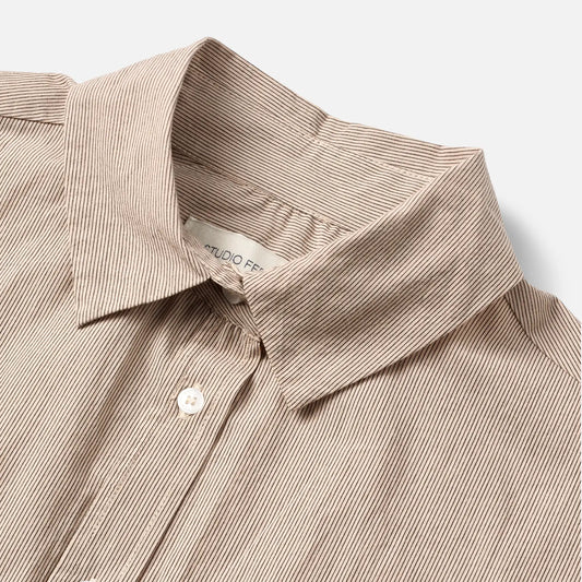 Josie Shirt fra Studio Feder - Marais - Detalje