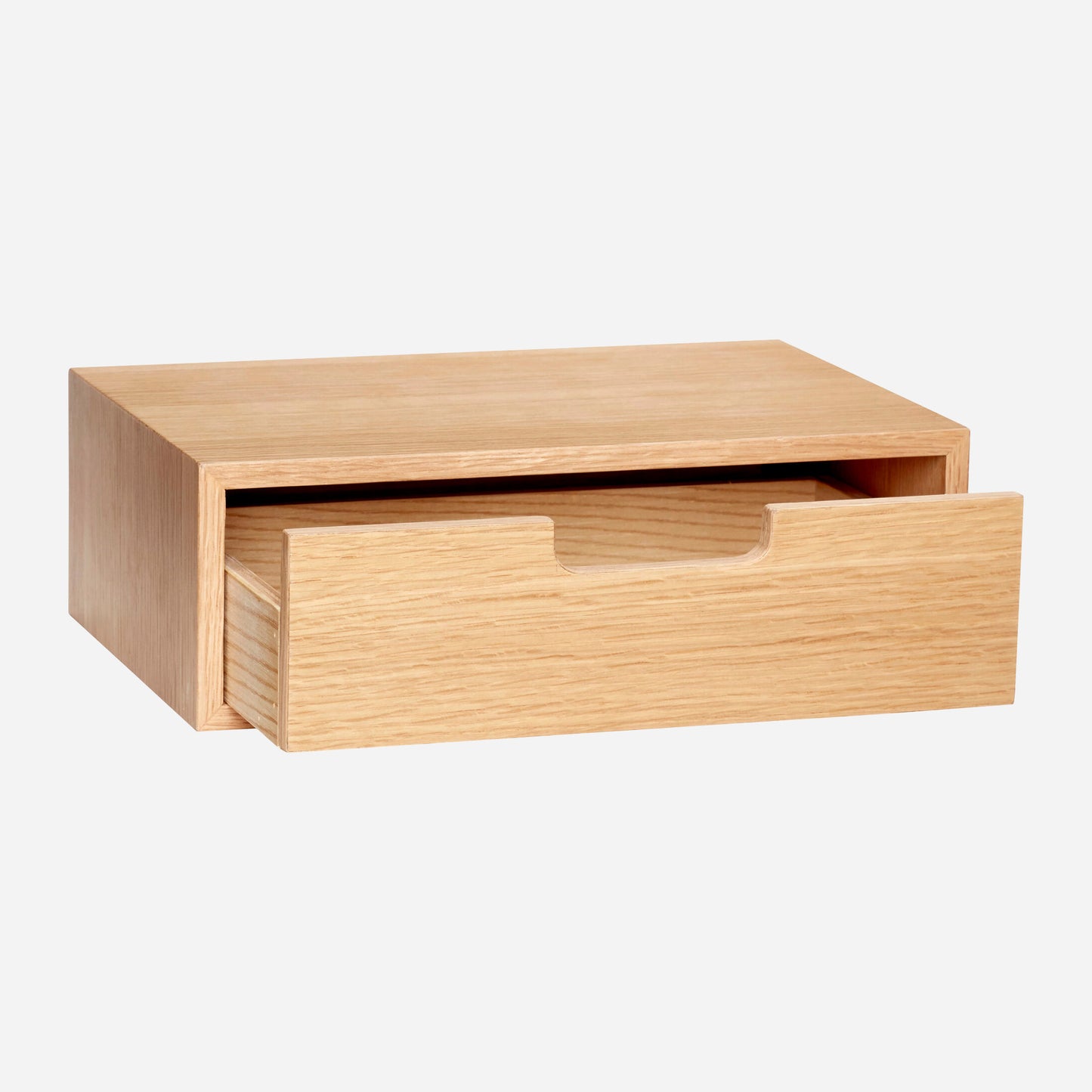 Hide Opbevaringsskuffe fra Hübsch i eg (åben)