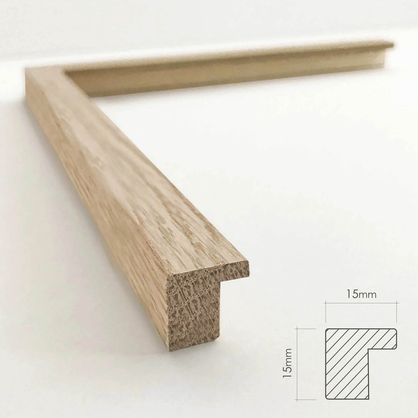 Egetræsspejl - Flere Størrelser