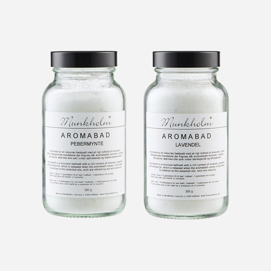 Armomabad badesalte fra Muntholm, flere varianter, 300 g.